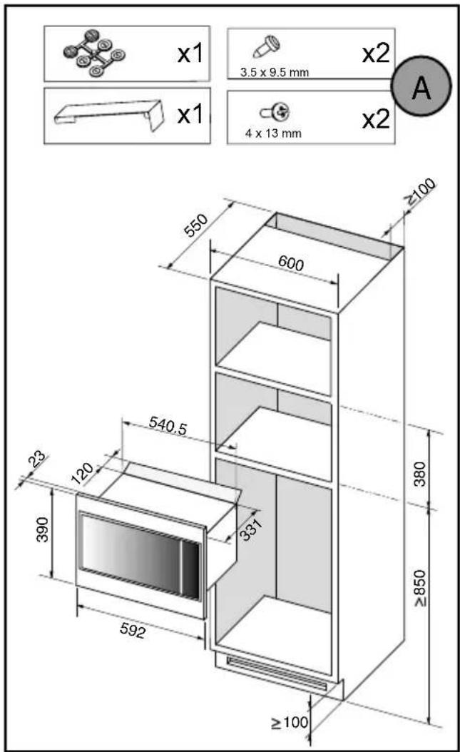 BRANDT BMS7120X - SCELTA DELLA POSIZIONE E DELL'EDIFICIO IN - 1