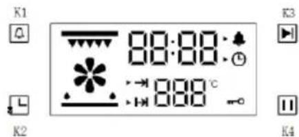 AYA AF71BP - Instruction d'icône de bouton - 2