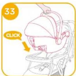 Joie iMuze Lx - Use with Joie Strollers - 1