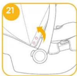 Joie iMuze Lx - Detaching Canopy and Seat Pad - 2