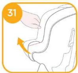 Joie Steadi R129 - Instelling schuine stand - 7