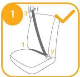 Joie Steadi R129 - Merknader for installasjon - 1