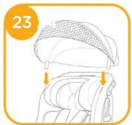 Joie Steadi R129 - Utilisation de la voilure - 1