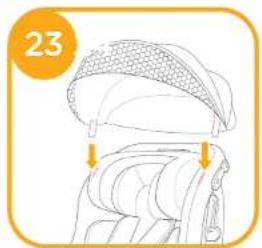 Joie Steadi R129 - Kap gebruiken - 1