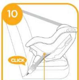 Joie Steadi R129 - Merknader for installasjon - 6