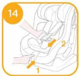 Joie Steadi R129 - Uso della modalità contraria al senso di marcia - 5