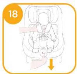Joie Steadi R129 - Using in the rear facing mode - 10