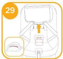 Joie Steadi R129 - Textilteile entfernen - 3