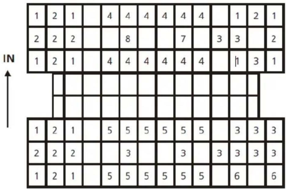 AMICA GSP 546 110 W - Besteckkorb - 2