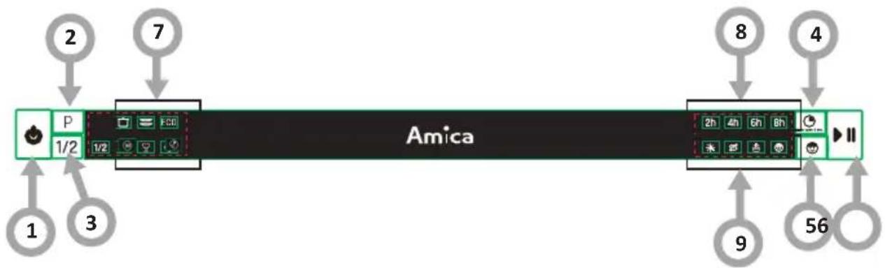 AMICA GSP 546 110 W - Arrêter le lave-vaisselle - 1