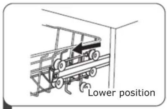 AMICA GSP 546 110 W - Tips for using the dishwasher basket: - 1