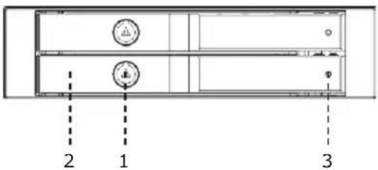 Icy Box IB2227STS - Передняя и назад панель - 1