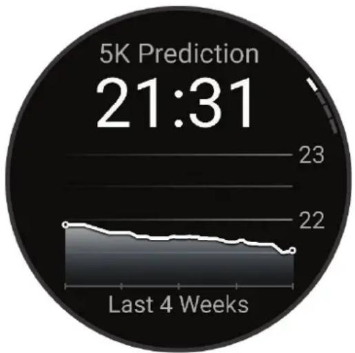 GARMIN Forerunner 965 - Affichage de vos prévisions de temps de course - 1