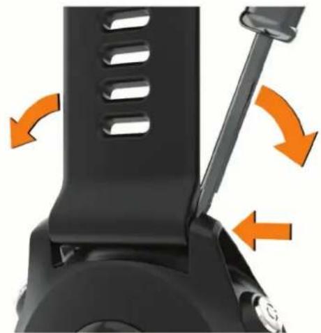 GARMIN Forerunner 965 - Changement des bracelets - 1