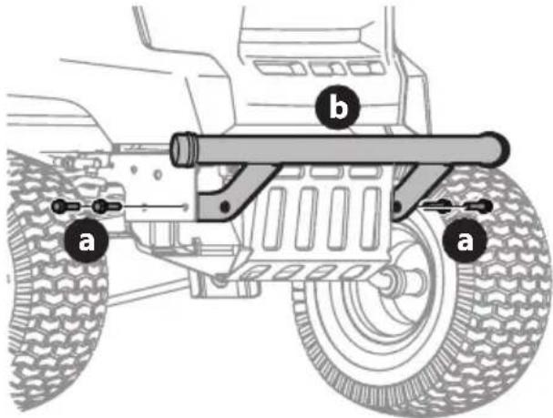 TROY-BILT Super Bronco 42E XP - WARNING - 1
