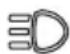 TROY-BILT Super Bronco 42E XP - Headlight Button - 1