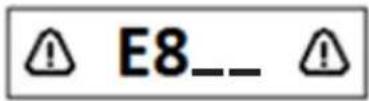 TROY-BILT TB30E XP - Codes d'erreur - 8