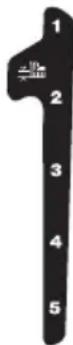 TROY-BILT TB30E XP - MANETTE DE RELEVAGE DU PLATEAU DE COUPE - 1