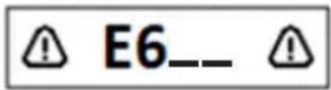 TROY-BILT TB30E XP - Codes d'erreur - 6