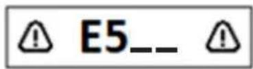 TROY-BILT TB30E XP - Codes d'erreur - 5