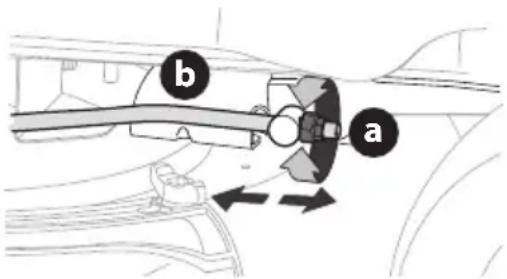 TROY-BILT TB30E XP - NIVELACIÓN DELANTERO-POSTERIOR - 1