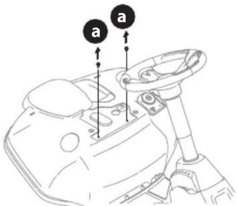 TROY-BILT TB30E XP - Colocación del asiento - 2