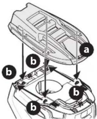 TROY-BILT Super Bronco 50K FAB XP - Installation du couvercle à pression de capot (le cas échéant) - 1