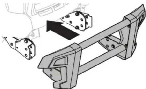 TROY-BILT Super Bronco 50K FAB XP - Installation du grillage de protection FastAttach (le cas échéant) - 1