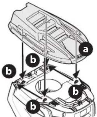 TROY-BILT Super Bronco 46K XP - Instalación de la Tapa del Capó a Presión (si fuese necesario) - 1