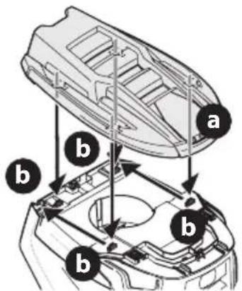 TROY-BILT Super Bronco 46K XP - Installing the Snap-On Hood Topper (If necessary) - 1