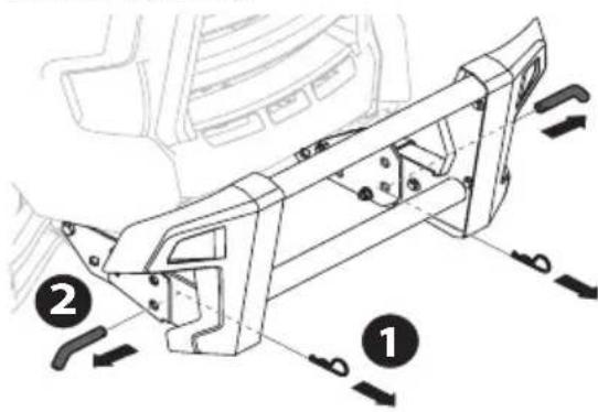 TROY-BILT Super Bronco 46K XP - ADVERTENCIA - 1
