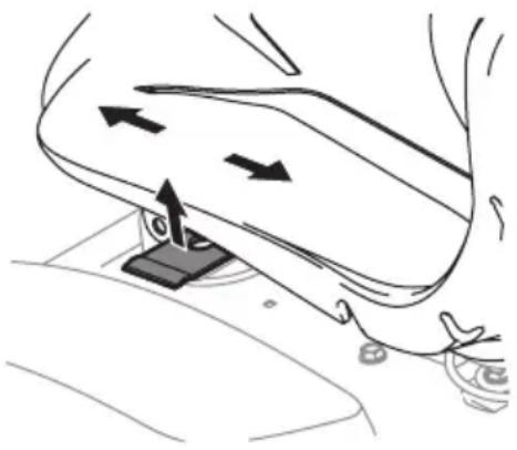 TROY-BILT Super Bronco 46K XP - ADJUSTING THE SEAT - 1