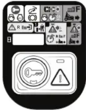 TROY-BILT Super Bronco 46K XP - WARNING - 1
