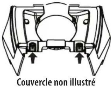 TROY-BILT Super Bronco 46K XP - Installation du couvercle à pression de capot (le cas échéant) - 2