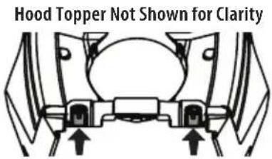 TROY-BILT Super Bronco 54K XP - Installing the Snap-On Hood Topper (If necessary) - 2