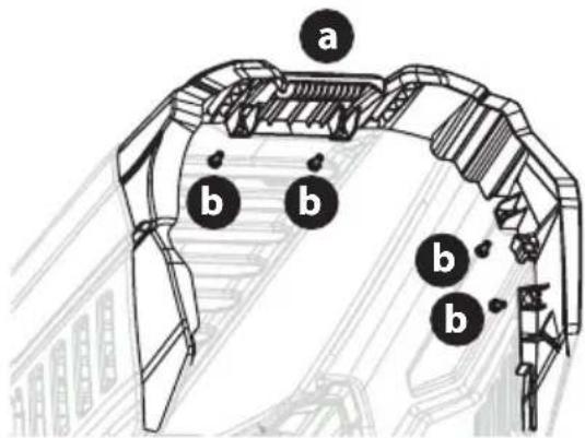 TROY-BILT Super Bronco 54K XP - Installing the Hood Collar (If necessary) - 2