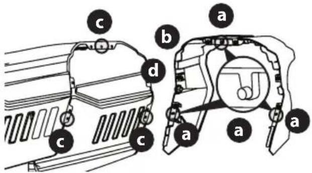 TROY-BILT Super Bronco 54K XP - Installing the Hood Collar (If necessary) - 1