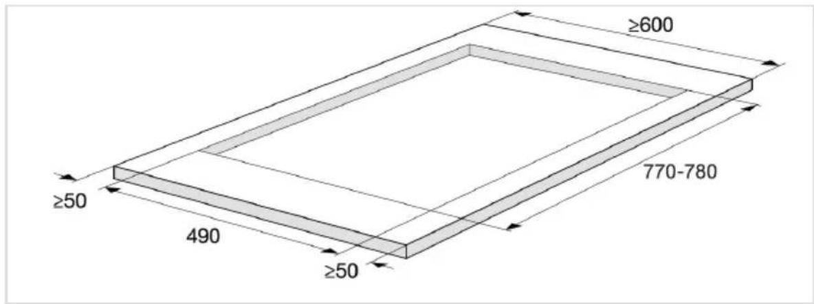 ASKO HIHD854GF - Dégagementautourdel'appareil - 2