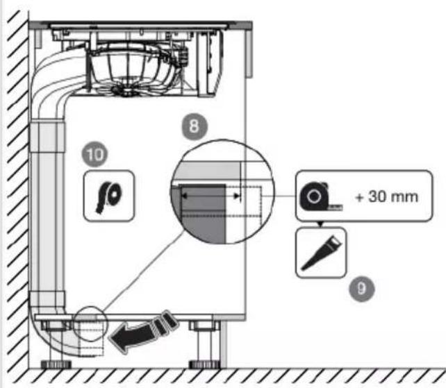 ASKO HIHD854GF - Connexionàunfiltrederecirculation - 6