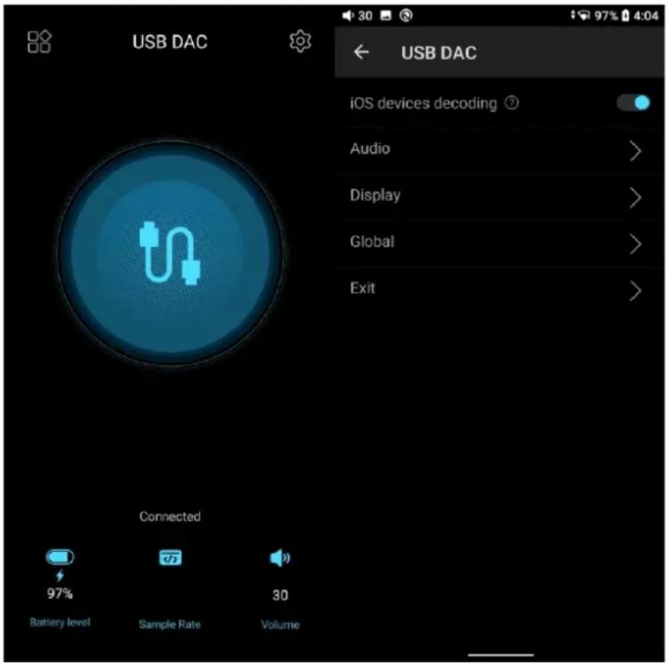 FiiO M15S - Comment activer la fonction DAC USB ? - 1