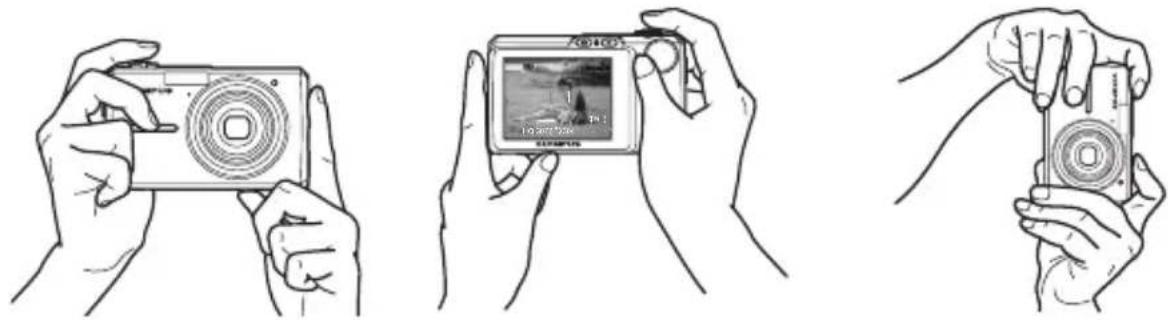 OLYMPUS X785 - a. Sujete la-camera - 1