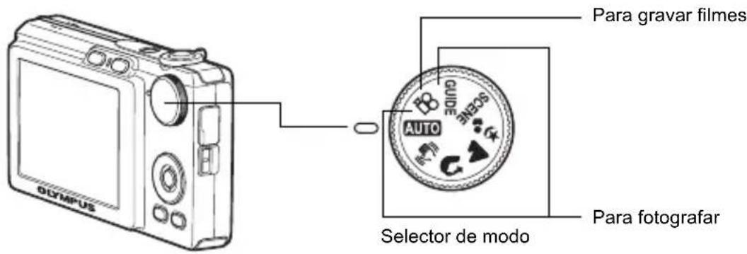 OLYMPUS X785 - a. Ajuste o selector de modo para AUTO. - 1