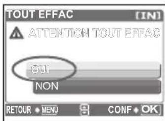 OLYMPUS X785 - Effacement de toutes les photos - 1