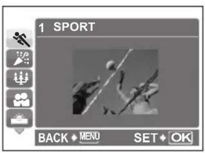 OLYMPUS X785 - SCENE Modes - 1