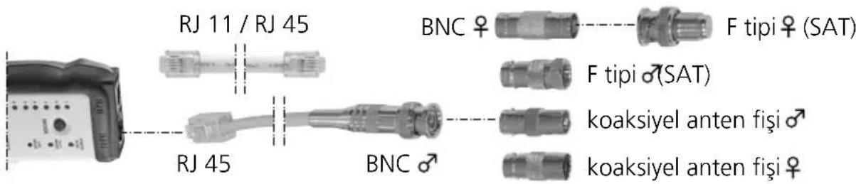 Laserliner MultiCableChecker - Network, Telefon, Multimedya ve Ayrı Ayrı İletkenlerin Bulunması - 1