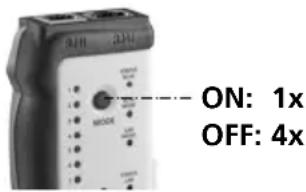 Laserliner MultiCableChecker - ON / OFF Emissor TX - 1