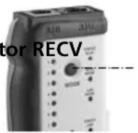 Laserliner MultiCableChecker - Emisor TX Receptor RECV - 1