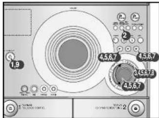 SAMSUNG MAXA54 - Minuterie - 1