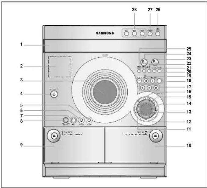 SAMSUNG MAXA54 - Façade Panneau arrêté - 1
