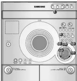 SAMSUNG MAXA54 - Programmation de l'ordre d'une Cette Sociole n'est pas unique, disponible pendant la lecture d'un CD-PMI - 2